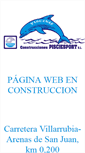 Mobile Screenshot of construccionespisciesport.com